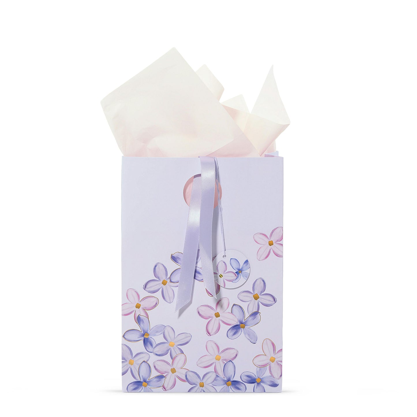 Purple Lilac Floral Gift Bag | Home Select
