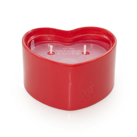 Chérie Lollipop Heart Candle | Simple Edit